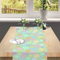 thumbnail image 5 of Easter Table Runner，Easter Table Flag Linen Digital Heat Transfer Table Runner Home Decor Tablecloth Oil And Stain Resistants Non Slip，1×Table Runner Clearance, 5 of 5