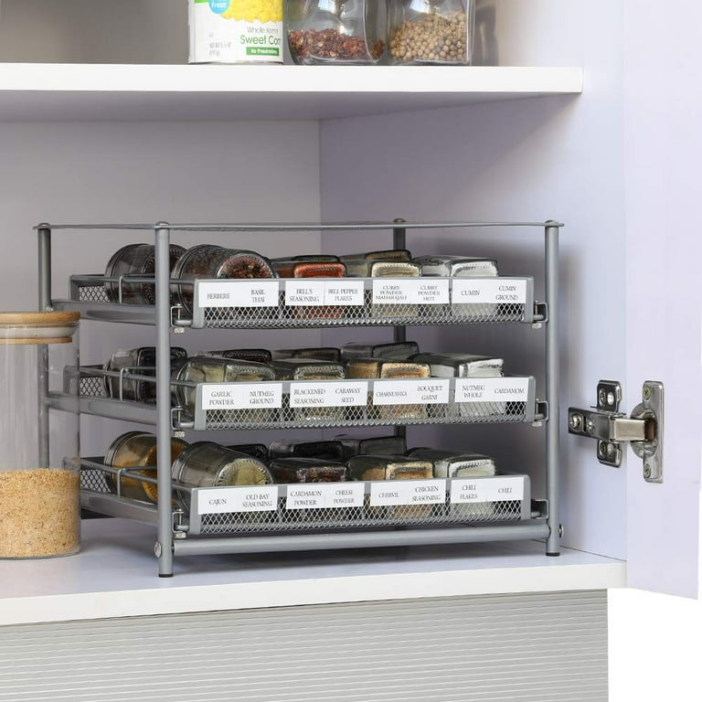 Rev-A-Shelf 22 Inch Kitchen Drawer Organizer Insert Spice Rack 3-Tier,  4SDI-24, 22 - Harris Teeter