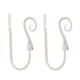 thumbnail image 1 of 2 Uds., Diseño de Cuerno de Antílope Resistente, Ganch Cortina de Ventana, en U, Cortina Persiana Soportes de Retención, Perchas Baoblaze Colgador de gancho de cortina en forma de U, 1 of 8