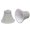 LIGHT GREY, variant on Aspen Creative Corporation 6'' Fabric Bell Candelabra Shade (Set of 2)