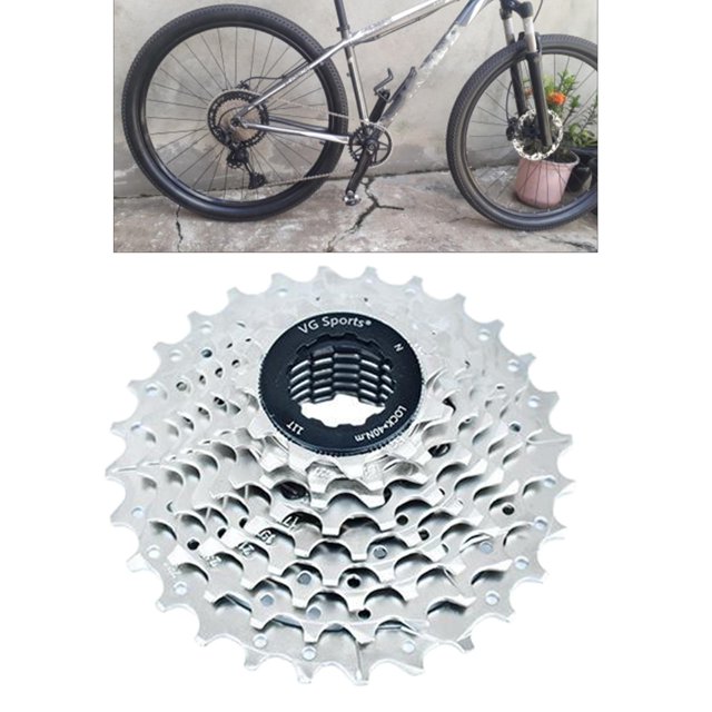 es múltiple, 11-25T/46 de 9 es 11-28T shamjiam Cassette de bicicleta Freewheel