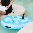 thumbnail image 3 of Bgsha Inflatable Floating Ice Bar with 9 Compartments – Perfect for Pool Parties!, 3 of 10