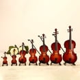 thumbnail image 4 of CIMAXIC Mini Violin Model 1 Set Mini Instrument Model Mini Violin Adornment Delicate Mini Instrument Gift,3.15"X1.18"X0.59", 4 of 5