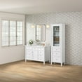 thumbnail image 3 of James Martin 655-LC-BW 76.12 in. Brittany Floor Standing Linen Cabinet - Bright White, 3 of 6