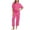 #7Hot Pink, variant on MYAOYI Women's Loose Fit 2 Piece Set, Batwing Top & Wide Leg Capri Pants