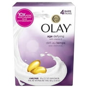 Olay Age Defying Beauty Bar Soap, 4 Count