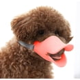thumbnail image 4 of Fundas de silicona para boca de perro para perros pequeños, funda para boca con forma de pato, antimordeduras Bozales, 4 of 5