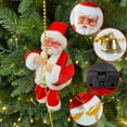 thumbnail image 6 of ToyKingdee Climbing Santa with Music, Electric Santa Climbing Rope Battery Operated Climbing Santas Claus, Climbs Up and Down, Home Decoration for Parties, 6 of 7