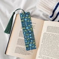 thumbnail image 4 of Kdxio Dump Truck Print Metal Tassel Bookmarks,Perfect Gift for Art Lovers and Bookworms Metal Bookmarks for Women, 4 of 8