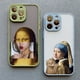 thumbnail image 2 of Art Aesthetic David Mona Lisa Phone Case For iPhone 11 14 Pro Max 13 12 15 Pro Max Mini XS X XR SE2 7 8 Plus Shockproof Covers, 2 of 5