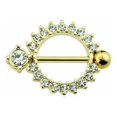 thumbnail image 4 of Anneaux de Protection pour Mamelon en Acier Chirurgical Rond Pavé 14 Ga - Vendus par Paire, 4 of 5