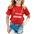 thumbnail image 4 of MEZZALL T-Shirts de Mode pour Garçons et Filles, Décontractés, Imprimés, Col Rond, Manches Courtes, Polyvalents, 8-9 Ans, 4 of 4