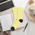 thumbnail image 6 of Rocae Daisies Flowers for Adult Socks Casual Athletic Stretchy Loose Socks for Women Men Non-Slip Middle Tube Socks, 6 of 7