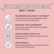 Avatara Juicy Watermellow Hydrating Watermelon Face Mask for All Skin Types, 1 Sheet Mask