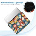 thumbnail image 2 of FORMRS 13-13.3 inch Laptop Sleeve Case Soft Carrying Quilted Computer Bag Cover, Yellow Checkered Daisy, 2 of 7