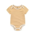 thumbnail image 5 of Falianni Baby Boy Girl Cotton Short Sleeve Bodysuits,4-Pack,Sizes 0-12M, 5 of 11
