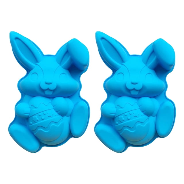 Pompotops Silicone Bunny Bakeware Easter Cake Mould Cartoon Bunny DIY Baking Tools Clearance