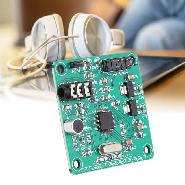 Placa De Desarrollo MP3, Módulo De Música Confiable Anticorrosivo Para Uso Profesional Para Reproducción De Audio MP3 Para Decodificación Para Placa De Desarrollo