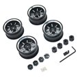 thumbnail image 4 of Remote Control Model Car Metal Wheel Hub Simulated Replace Wheels Rim Assembly Replacement for WLtoys A949 A959 A969 A979, 4 of 7