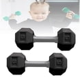thumbnail image 2 of Jindong Miniature Baby Dumbbell Creative Miniature Plastic Dumbbells for Babies Toy, 2 of 4