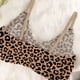 thumbnail image 4 of Brasier Mujer Sujetador Tipo Bralette sin Costuras con Estampado de Leopardo para Mujer, Cómodo y sin Aros, con Soporte y sin Relleno, para Uso Diario. Grande, 4 of 7