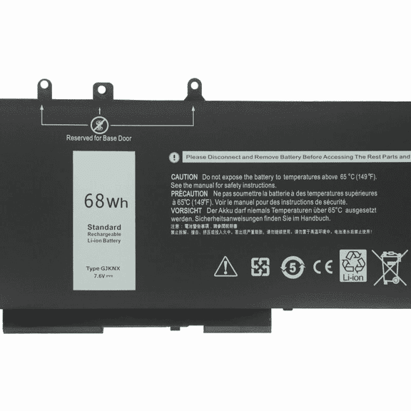 GJKNX Laptop Battery For Dell Latitude 5480 5580 5280 5490 5491 5580 5590 5591