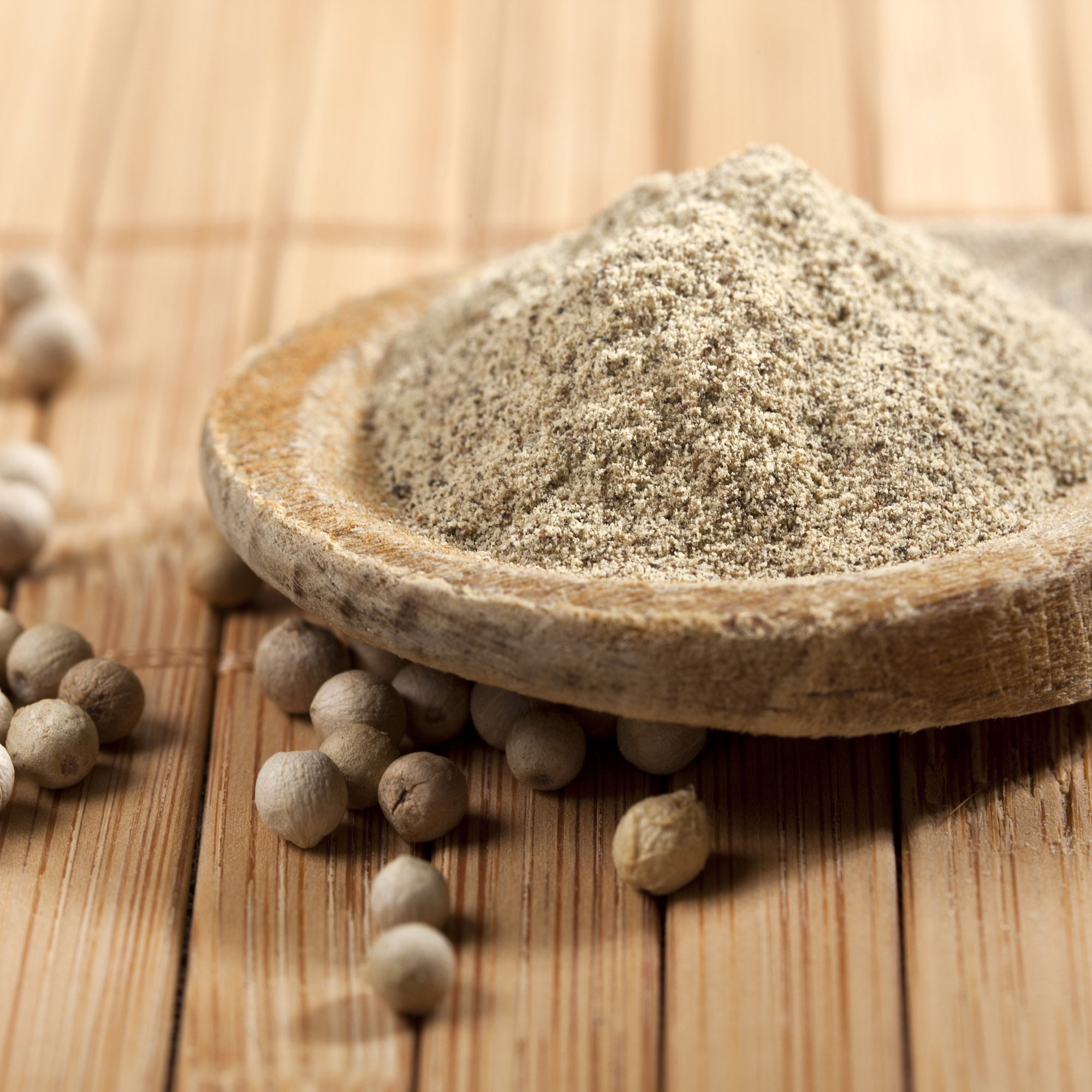 The Spice Lab Ground White Pepper - Kosher Gluten-Free Non-GMO All Natural Spice - 1 lb Resealable Bag - 5194