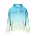 thumbnail image 5 of RYDCOT Mens Hoodies Sweatshirt Gradient Fashion Printed Long Sleeve Casual Hoodie with Pockets Light Blue, 5 of 5