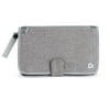 Munchkin Portable Diaper Changing Kit with Changing Pad and Wipes Case, Grey