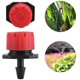 thumbnail image 1 of 50pcs Riego de jardín ajustable Wateringdripper Goteo Se adapta a manguera de 1/4 '', 1 of 2