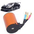 thumbnail image 1 of LAFGUR 3650 4300KV Brushless Motor,RC 4300KV Brushless Motor,Waterproof RC 3650 4300KV 4 Poles Sensorless Brushless Motor For 1/10 RC Car Upgrade Parts, 1 of 8
