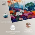 thumbnail image 4 of Solara's Bloom II Canvas Maximalist Wall Art by Art Remedy, Gallery Wrapped, 24 x 16, 4 of 7