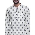 thumbnail image 4 of Atasi Printed Long Asymmetric Kurta Pajama Set For Men Party Wear Clothing, 4 of 4