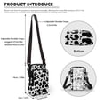 thumbnail image 6 of HELLHERO Black Spot Pattern Shoulder Bags Unique Gift, Leakproof for Travel, Outdoor Holiday Travel, 6 of 7