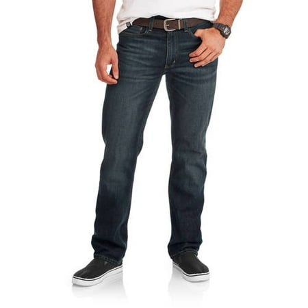 Men's Straight Fit Jeans - Walmart.com