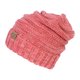 thumbnail image 1 of Gorro Beanie suave sobredimensionado Gravity Threads + Guantes de invierno Dark Rose, 1 of 2