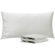 thumbnail image 1 of NTBAY Juego de 4 fundas de almohada Queen 100% microfibra cepillada de 1800 hilos, súper suaves y acogedoras, resistentes a las arrugas, la decoloración y las manchas con cierre de sobre, fundas de al, 1 of 4
