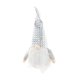 thumbnail image 1 of Silver Tomte de gnomo sueco hecho a mano para adornos de muñecas con barba, sombrero largo, Navidad El, 1 of 5