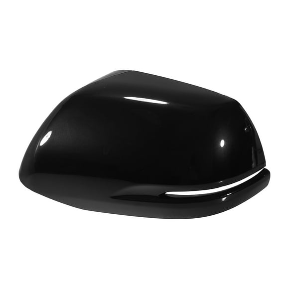 Unique Bargains Car Left Side View Mirror Cover Trim Exterior Rear View Mirror Shell Replacement for Honda CRV Black
