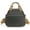 Black, variant on Small Canvas Crossbody Bags for Women Practical Hobo Tote Top-handle Handbag Multi Compartment Casual Going Out Satchel