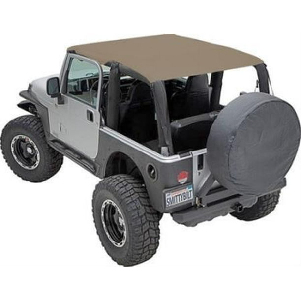 Smittybilt Extended Soft Top 9295 Wrangler YJ Denim Spice Walmart