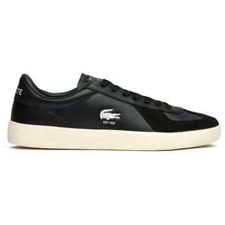 Lacoste Carnaby Pro BL23 1 SMA Leather Trainers, Black 