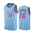 thumbnail image 1 of Camiseta Miami Heat No. 16 James Johnson-L- BmatwkZeng Bmatwe Jersey, 1 of 4