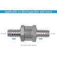 thumbnail image 2 of 4 Pcs Aluminum Alloy Diesel Check Valve, 6/8/10 / 12mm Fuel Valve with Arrow for Gasoline Diesel Car Boat Motorcycle, 2 of 5