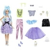 BARBIE EXTRA DOLL #2 in Shimmery Look with Pet Puppy - New Release 2020! EUR 21,78 - FR