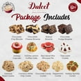 thumbnail image 6 of Dulcet Gift Baskets Merry Mix-up Party Two Tower Gift Basket, Christmas Holiday Cookies, 6 of 9