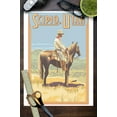 thumbnail image 3 of Scipio, Utah, Cowboy Side View (9x12 Wall Art Print, Home Decor), 3 of 3