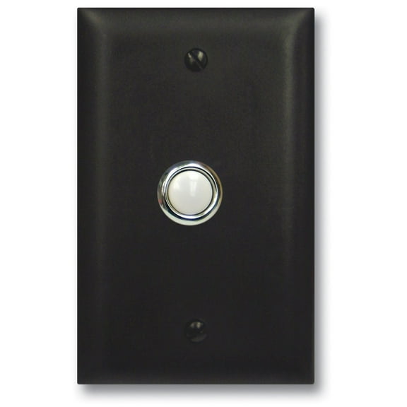 Viking Electronics VK-DB-40-BN Door Bell Button Panel in Bronze