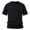 089 Black, variant on Fanxing Mens Cotton Tshirts 2x Black Comfort Crewneck Short Sleeve Tees Stretchy Basic Summer Tops XXL