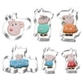 thumbnail image 1 of Cartoon Pig Cookie Cutter Set Cookie Cutters, 1 of 5